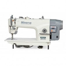 Minerva M5550-1JDE одноигольная швейная машина с прямым приводом и обрезкой нити