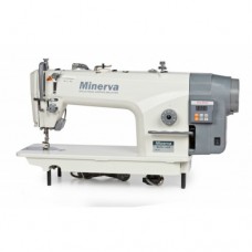 Minerva M818-1JDE Одноигольная швейная машина челночного стежка с функцией обрезки нити